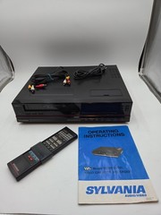 Sylvania VHS VC8970AT01 Video Cassette Recorder – Parts Or Repair Only
