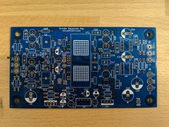DIY PCB plus Tube – Balanced (differential) preamp/head amp using Korg Nutube