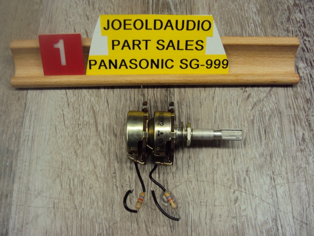 Panasonic SG-999 Volume Control 50K Ohm Tested Cleaned Parting Out Entire SG-999