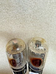 GE 6L6GC Used Pair Output Tubes