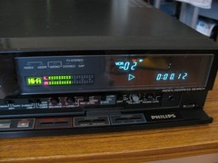 Philips (Panasonic) VPH733TS01 Super SVHS VCR Tested Great Working NO REMOTE