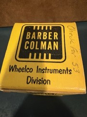 Barber Colman 31-011C Controller Tube 5608A Wheelco NOS NIB TV7 Tested £