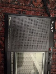 SONY ICF-7700 RADIO 15 BANDS FM/LW/MW/SW PLL SYNTHESIZED RECEIVER Tested 👍
