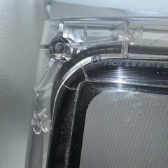 13″ Magnavox See Through Clear Shell Prison TV CRT Gaming Retro No Remote
