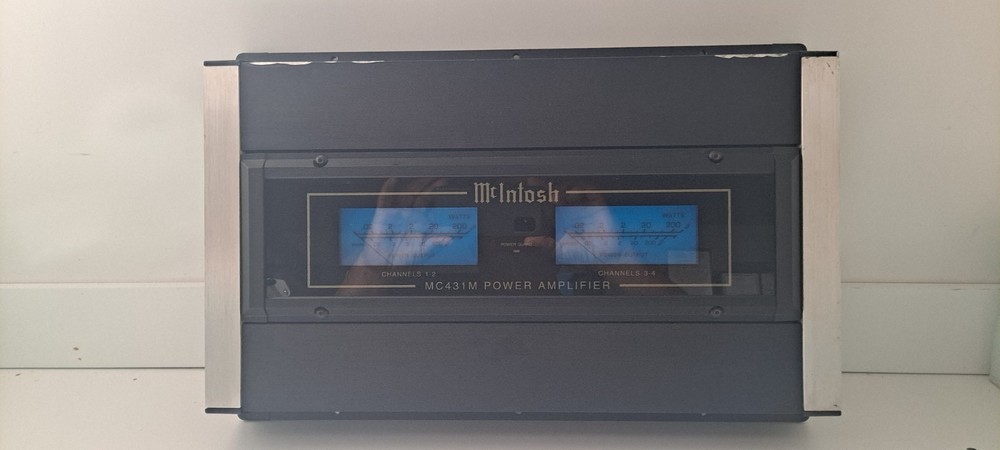 VERY RARE mcintosh mc431m CAR AMPLIFIER USED 4 CHANELS X100