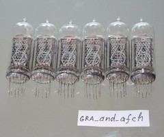 IN-14 Nixie Tubes UNUSED TESTED Desoldered [6 pcs SET] FAST DELIVERY UPS 3-5Days