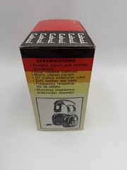 Vintage Calrad Stereo Headphones 15-135 with Original Box