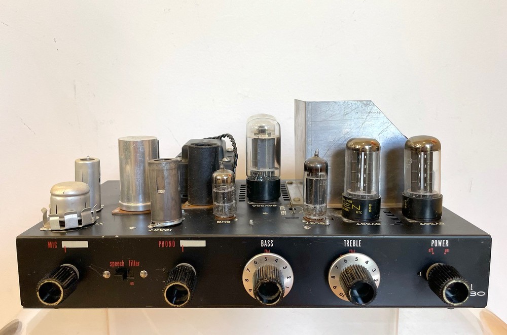 BOGEN K130 mono tube amplifier guitar head powers up nice!