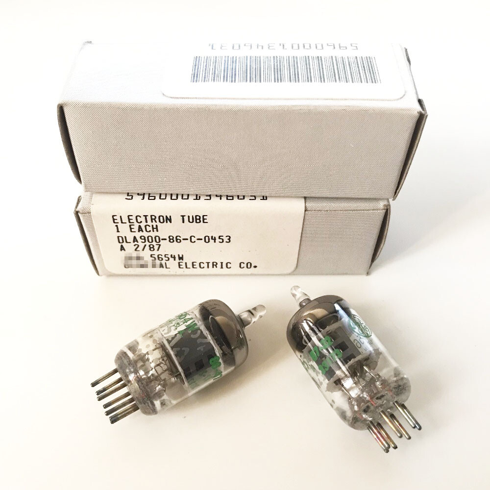 2Pcs US GE 5654W Tube Upgrade 6J1 / 6m1 / EF95 / 403A / 6AK5 / 403B / CV4010 New