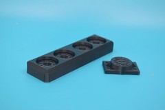 Vacuum Tube Quad 9 Pin Stand & Straightener Set – Fit ECC83/6BQ5 Type Pinouts