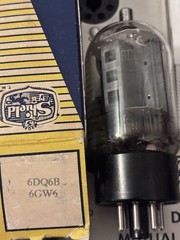 Shield Brand 6DQ6B/6GW6 (6L6 Diff. Pin-out) Audio Tube