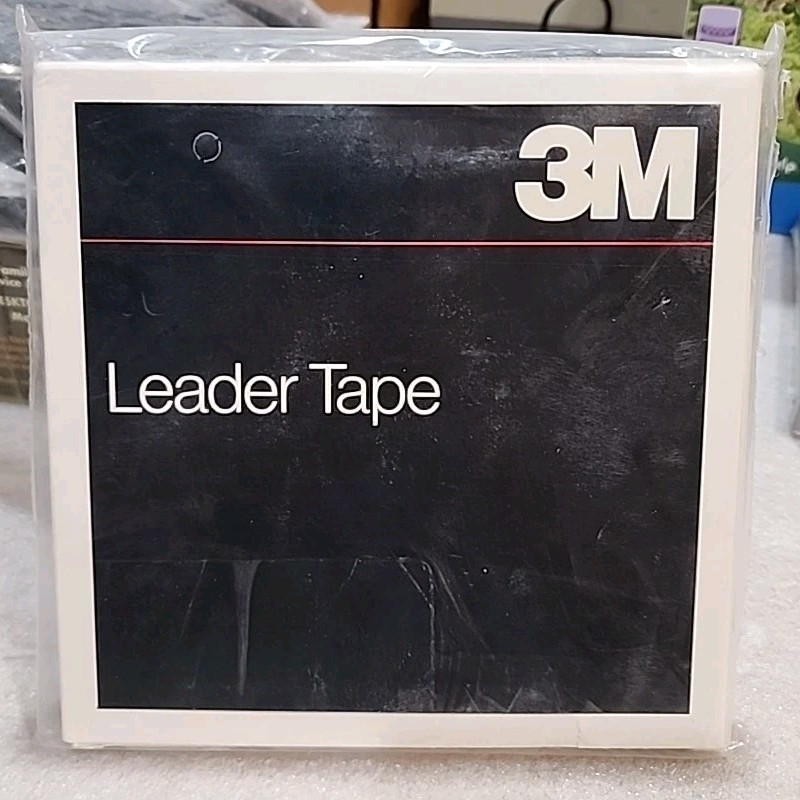 3M Leader Tape Reel To Reel Recording Tape 20-1/4-100 1/4″X1000 Ft New Sealed