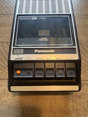 Panasonic RQ-2108 Vintage Portable Cassette Tape Recorder/Player Untested