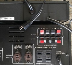 Vintage Fisher Stereo Amplifier CA-270 & FM tuner both working made in Japan