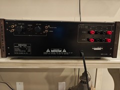Denon POA-1500 Stereo Power Amplifier Vintage Japan 150W/Ch Excellent condition