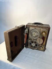 Vintage Revere Model T100 T-100 Reel To Reel Tape Recorder Player w/ Microphone