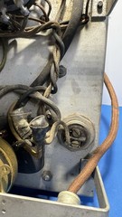 1930s–1940s Vintage Tube Radio Power Supply Chassis w/ Transformer