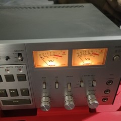 Rare Vintage Teac A-650 Stereo Cassette Deck Japan Sold For Repair UNTESTED