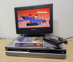 LG LRY-517 DVD Recorder VCR Combo 4HD Hi-Fi VHS CD DVD+R Tested Read Description