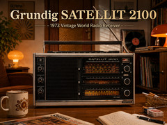 GRUNDIG SATELLIT 2100 🌈RaRe🌈 Vintage Radio World Band Receiver