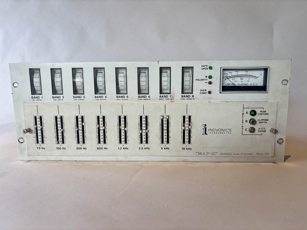 Inovonics 231 analog multi-band audio prosessor