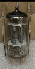 RARE GOLD PIN NOS TELEFUNKEN 6201 TUBE SIM TO ECC801s WEST GERMANY Audio valve