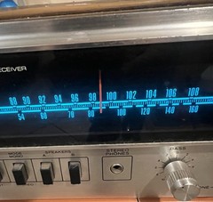 Vintage Sherwood S-7010A AM/FM Stereo Receiver For Parts/Repair