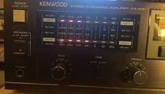 Kenwood KA-92B Integrated Amplifier Stereo, Wide Frequency Range 5hz to 100kz