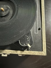 Vintage Audiotronics Model 305 Record Player Turntable 33/45/78 RPM Works Fine