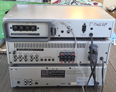 Vintage Mitsubishi Mini Stack Hi-Fi Stereo Tuner Amplifier Cassette GEN X Love