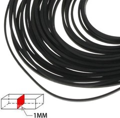 50Pcs Recorder Rubber Belts, Cassette Recorder Repair Rubber Belts 40-135 MM …