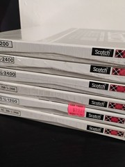 Scotch Magnetic Tape 4 Of The 200/1 Of The 201/1 Of The 111 (6 Total) Sealed