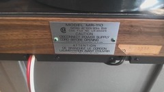 Vintage Audio Reflex-AGS MR-110 Semi-Auto Belt Drive Turntable Tested & Working