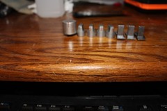 akai gx-77 reel to reel tape recorder lower buttons/switches