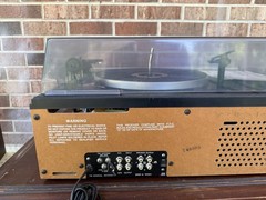 🍊Vintage 1980 JC Penney AM/FM Cassette Player/Recorder Turntable Combo HELP!