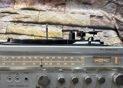 Panasonic SE-3509 Stereo with AM/FM Tuner, Vinyl Turntable and Cassette Player