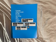 Dual Electronics Cassette Decks Brochure Spec Sheet 810 820 830 839 RC