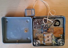 MINY O.M.G.S. Transistor Tape Recorder For Parts Or Restoration