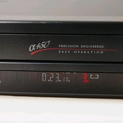 Mitsubishi HS-U446 VCR VHS Player Recorder Tested Working No Remote