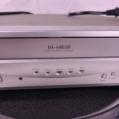 Emerson EWV403 VHS VCR Player Recorder No Remote No Av Cables Tested & Works