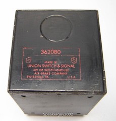 Vintage Union Switch – Westinghouse Power Supply Choke / 362080-R / 150 Ohm –KT
