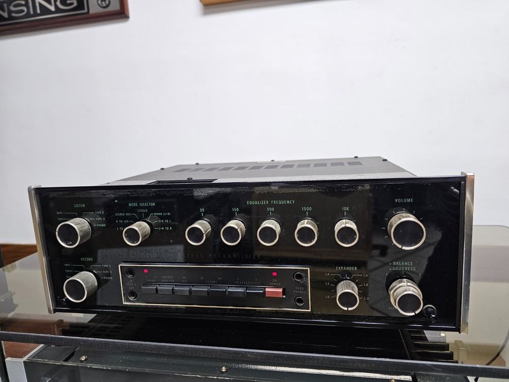McIntosh C32 Stereo Preamplifier Vintage Serviced Operational