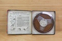 Vintage Scotch 1/4-111-A6 600 Feet Plastic 5″ Reel Magnetic Tape, Made in USA