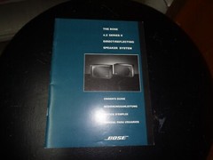 Bose 4.2 Series II Original Owner’s Manual Free Shipping