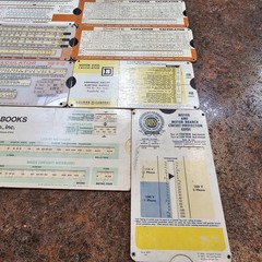 Lot Of Ohmite And Various Calculator Guides As Is