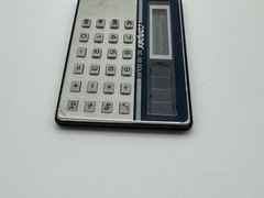 Vtg Mini Solar Calculator Complex SC-50 – Working – Early 70s Credit Card Size!
