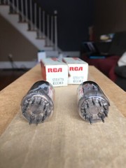 NOS/NIB RCA 12AX7/ECC83 TWEED BLACKFACE FENDER 1969 TEST NOS