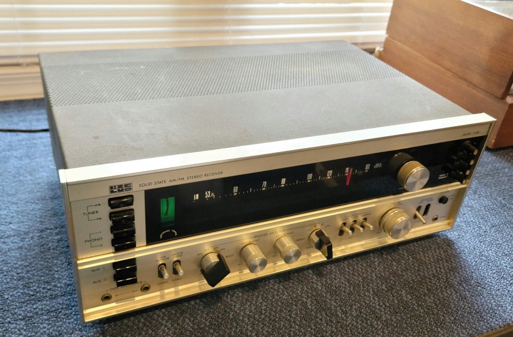 BIC LUX 71/3R Receiver Stereo Power Amplifier Audiophile 70s | Very Rare | Read
