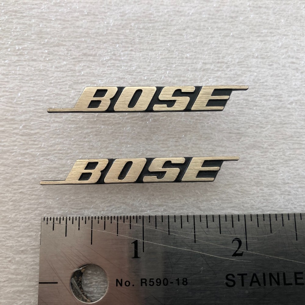 BOSE 1 PAIR Speaker Badge ( ORIGINAL )