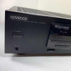 Kenwood KR-200HT Audio-Video Surround Receiver Stereo AM FM Tested Works 250W